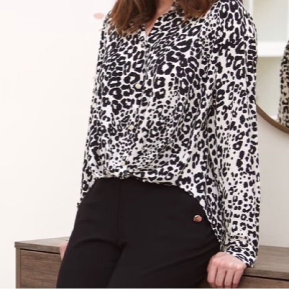 Leopard print top - Picture 1 of 7